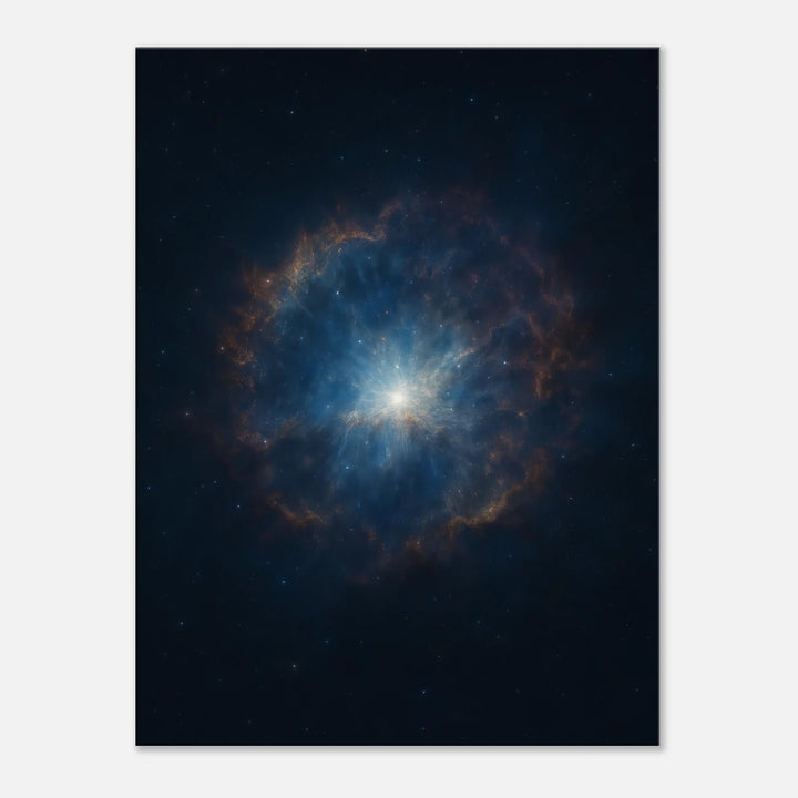 Supernova Silence - Simpls space print - Print Material