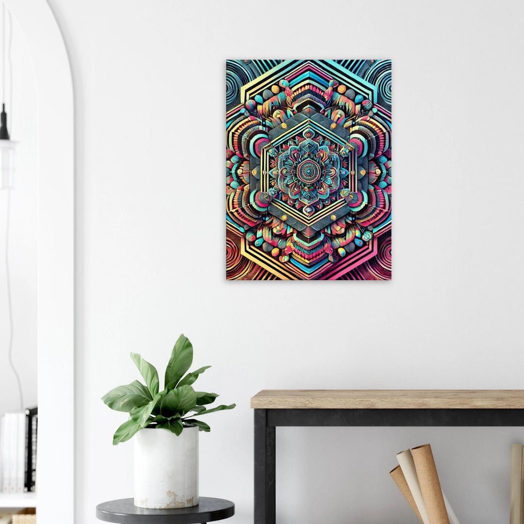 Hexagon - Simpls space print - Print Material