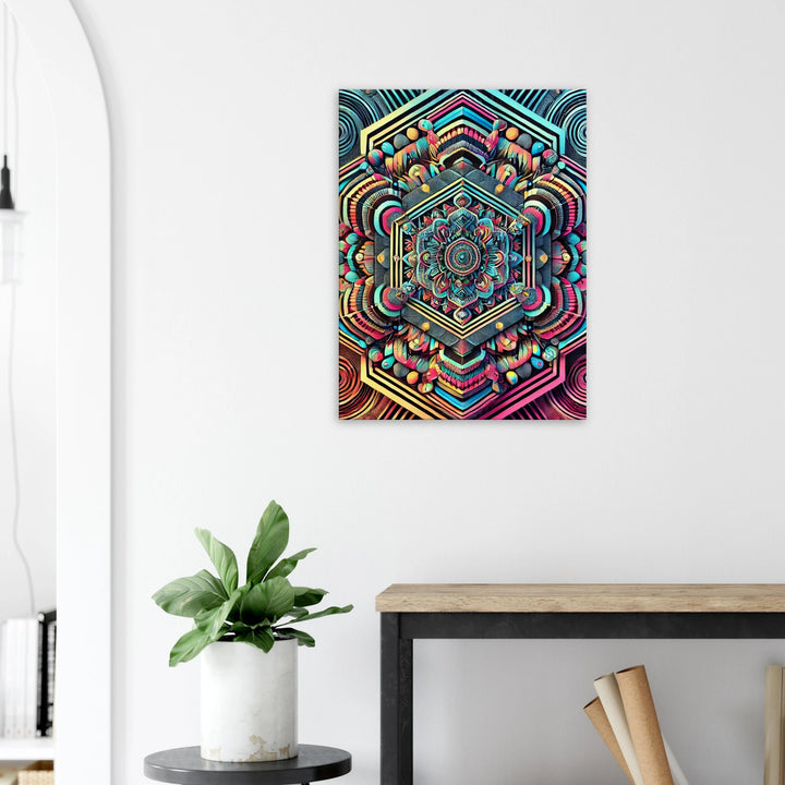 Hexagon - Simpls space print - Print Material