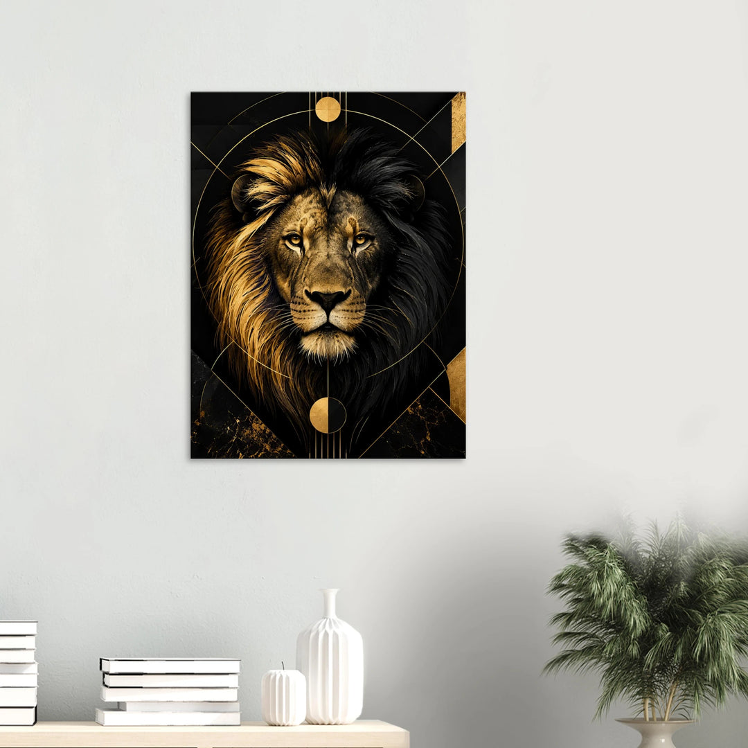 Golden Monarch – Wo Präsenz zur Legende wird - Simpls space print-Print Material