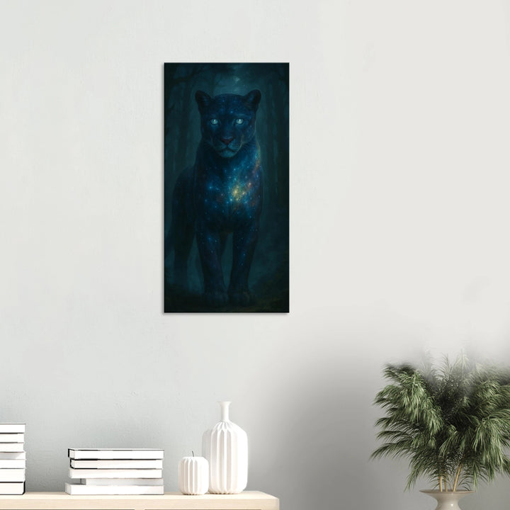 Astral Panther - Leinwand - Simpls space print - Print Material