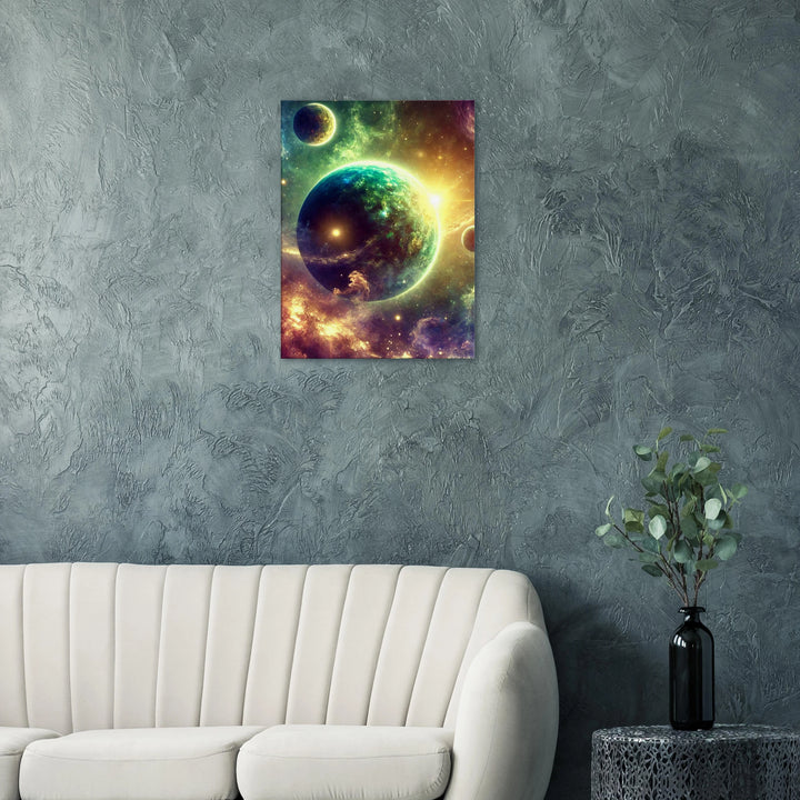 Planeto – Die Farben der Stille im Herz des Kosmos - Simpls space print-Print Material