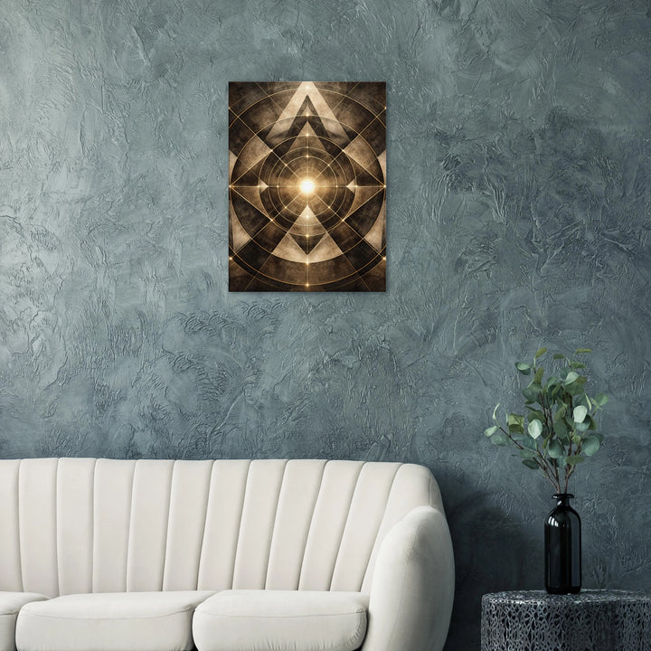 Calculated Stillness – Die Geometrie der inneren Ruhe - Simpls space print-Print Material
