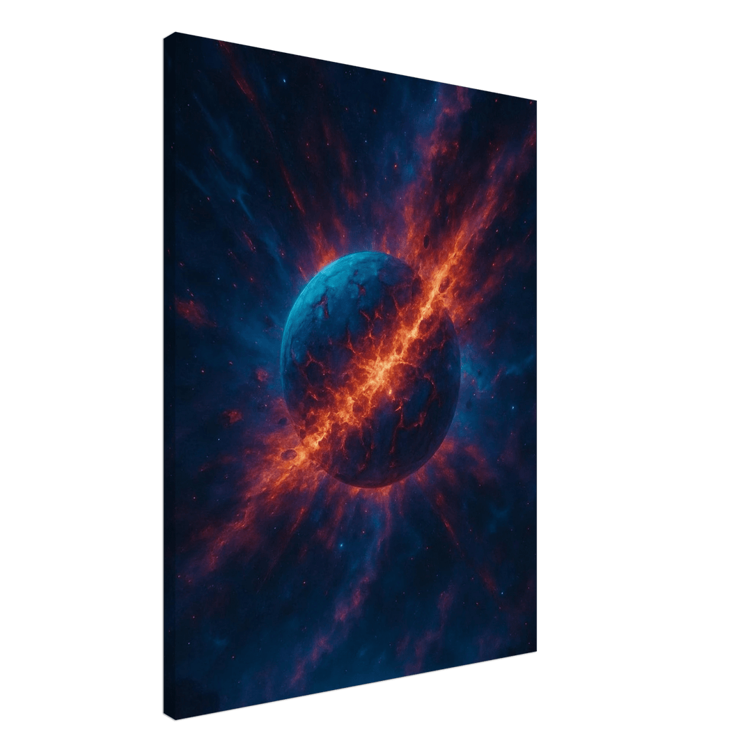 Zero Point - Leinwand - Simpls space print - Print Material