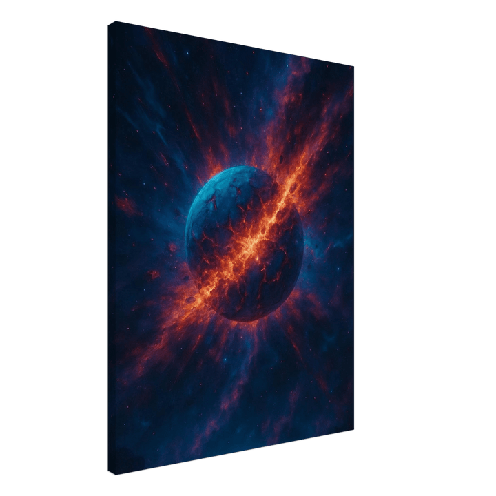 Zero Point - Leinwand - Simpls space print - Print Material