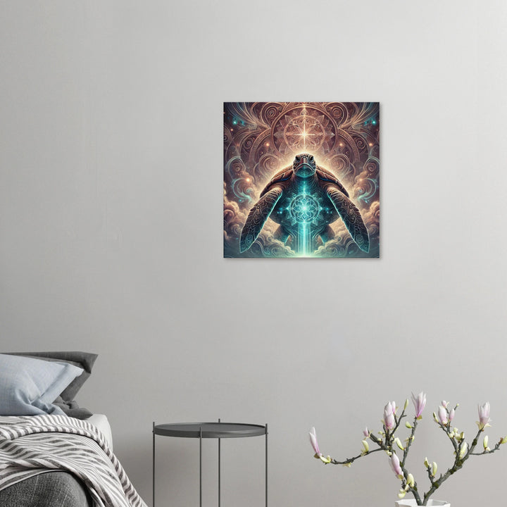 Totem - Schildkröte - Simpls space print - Print Material
