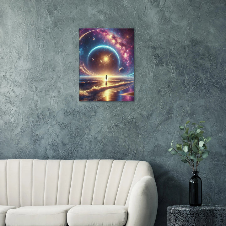 Oceans Deep – Am Ufer der Unendlichkeit - Simpls space print-Print Material