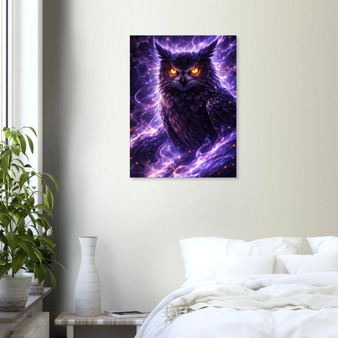 Nocturnal Flame – Das lodernde Licht der Nacht - Simpls space print-Print Material
