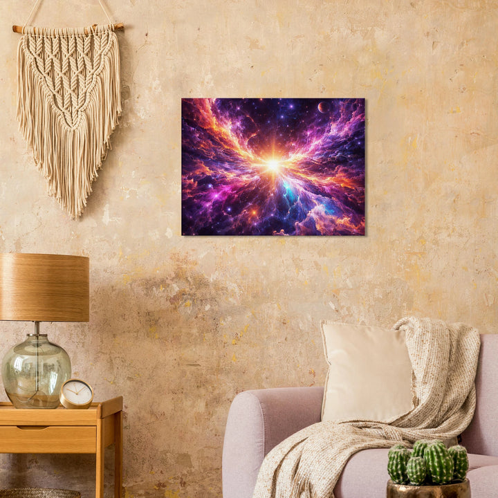 Ethreal Cosmos – Das leuchtende Zentrum des Unendlichen - Simpls space print - Print Material
