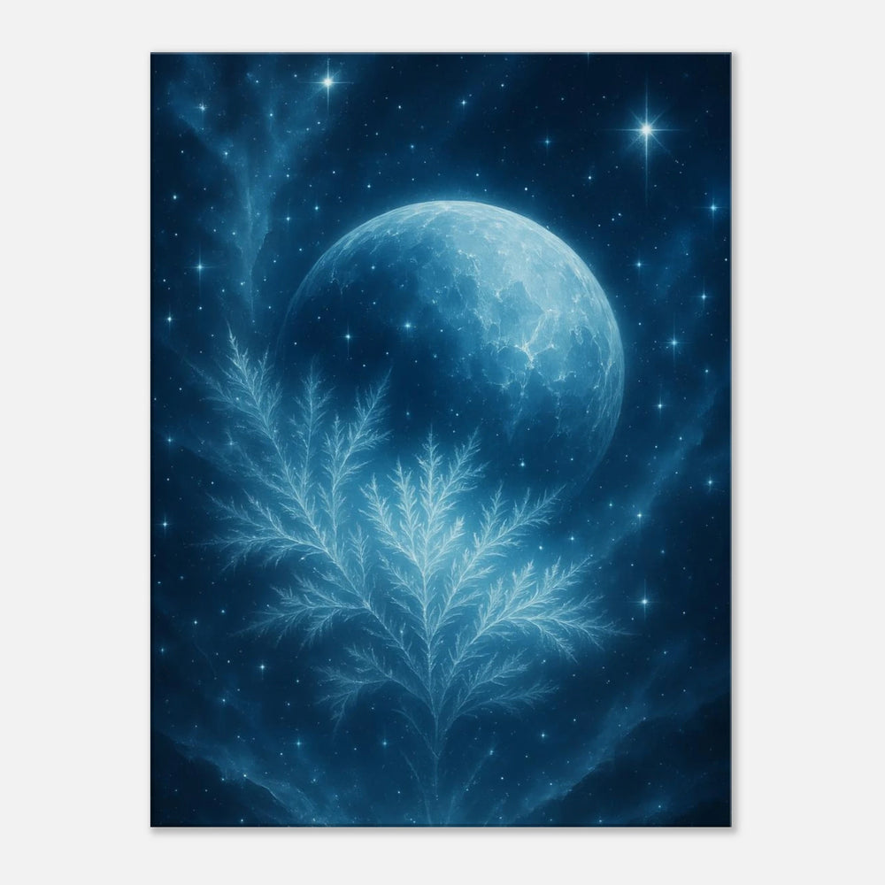 Stellar Winter - Simpls space print - Print Material