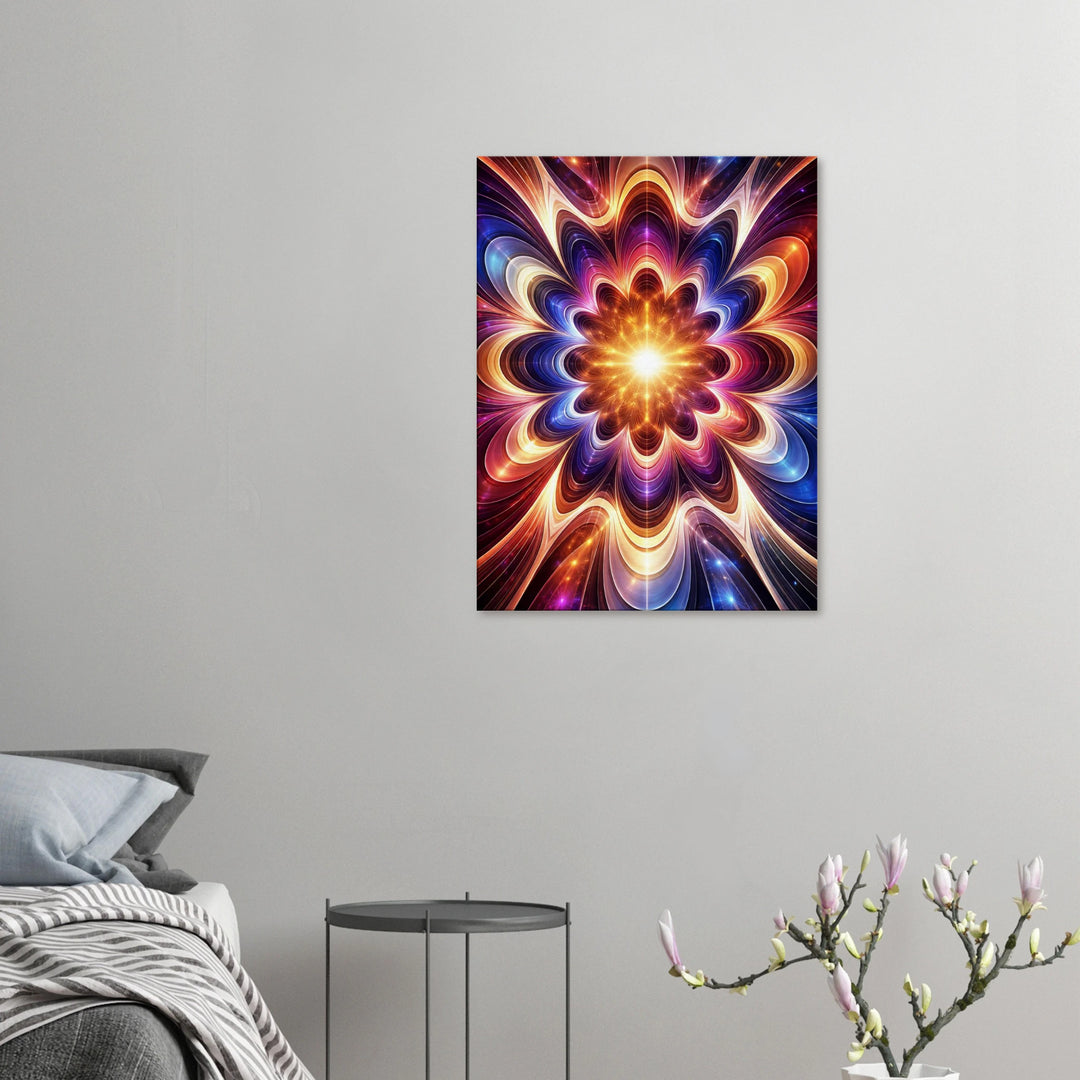 Sacred Pulse – Der Herzschlag des Universums - Simpls space print-Print Material