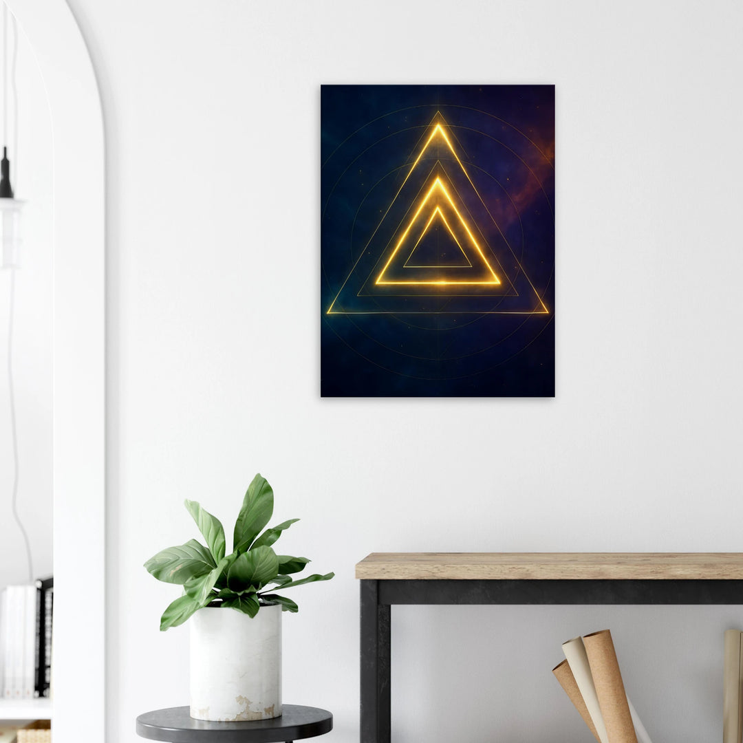 Sacred Triad – Die stille Ordnung hinter allem - Simpls space print - Print Material