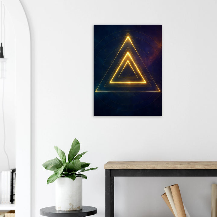 Sacred Triad – Die stille Ordnung hinter allem - Simpls space print - Print Material