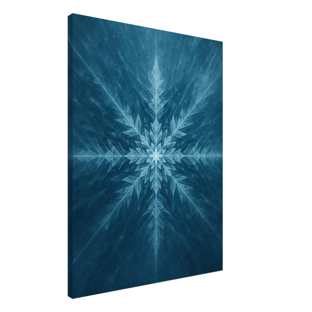 Fractal Blizzard - Simpls space print - Print Material