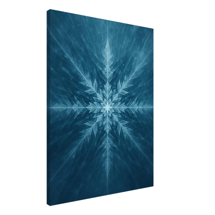 Fractal Blizzard - Simpls space print - Print Material