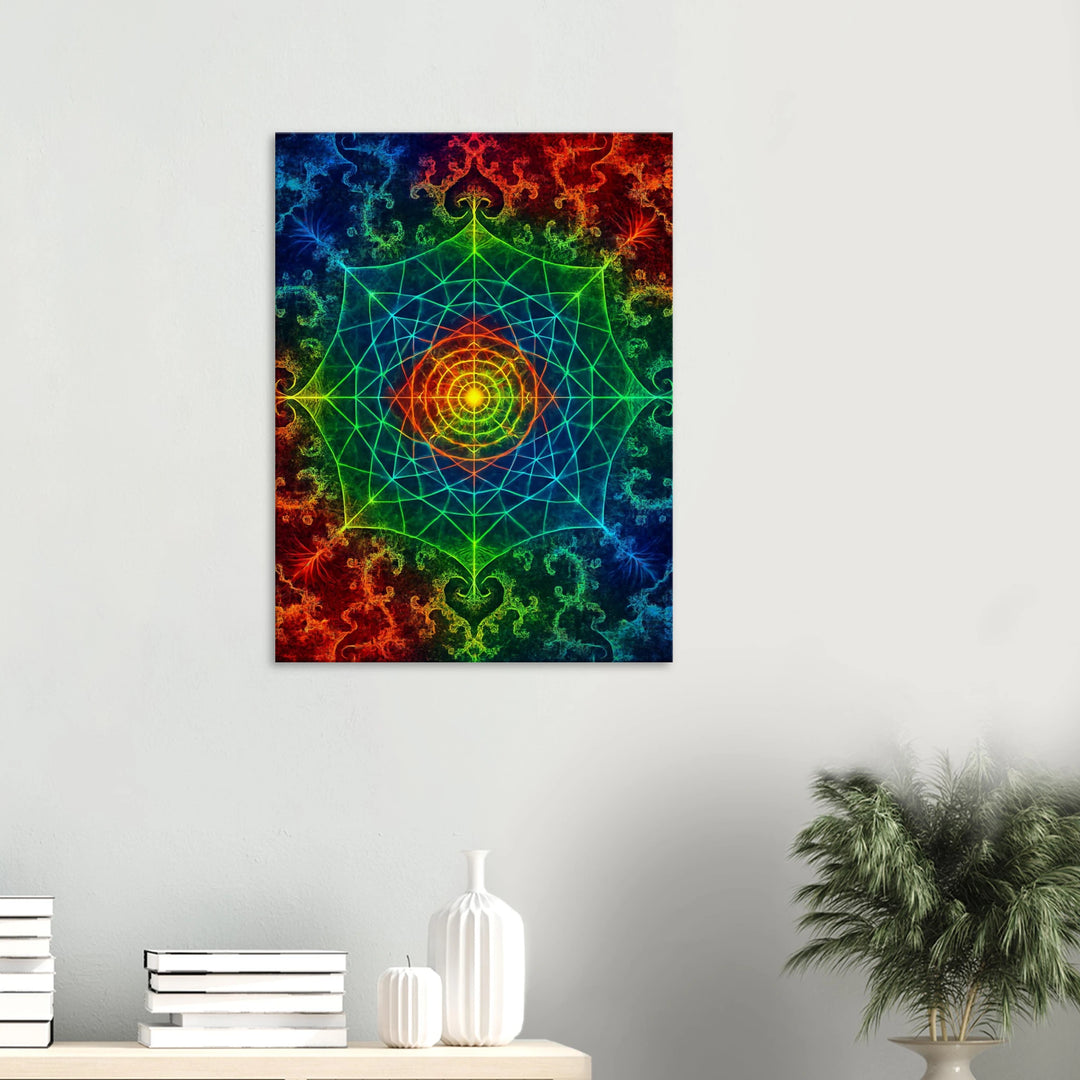 Symmetry Field - Simpls space print - Print Material