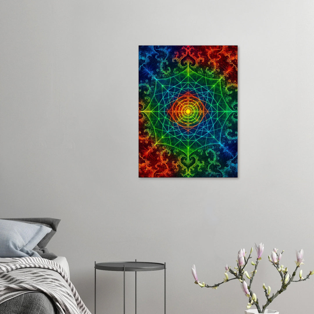 Symmetry Field - Simpls space print - Print Material