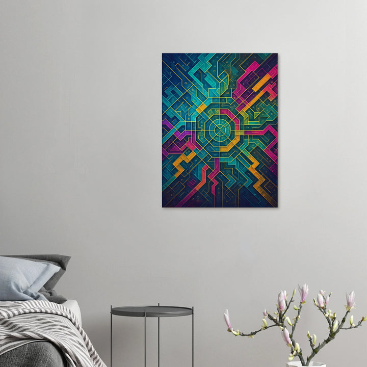 Equinox Code - Simpls space print - Print Material