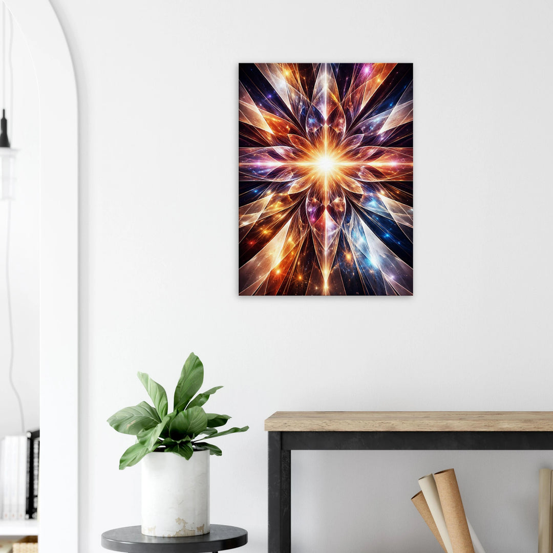 Axis Bloom – Der Moment, in dem alles zusammenfindet - Simpls space print - Print Material