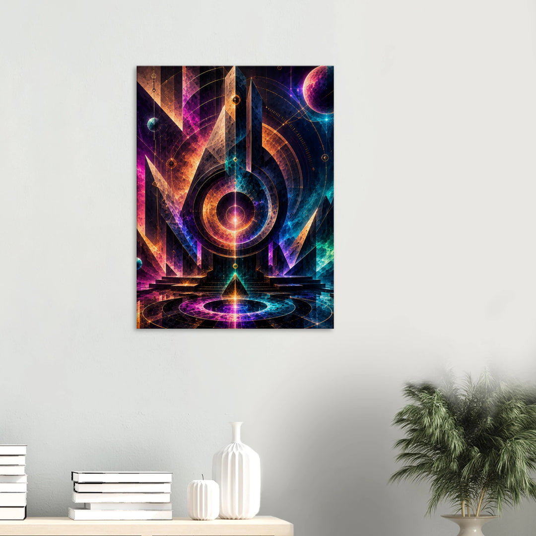 Obelyra – Wo Gegensätze ins Gleichgewicht finden - Simpls space print-Print Material