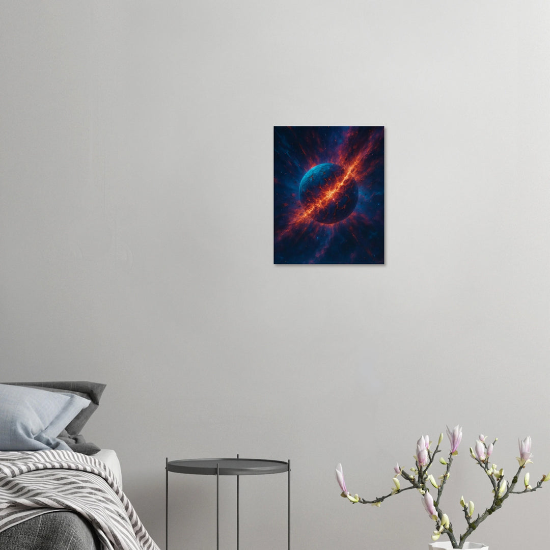 Zero Point - Leinwand - Simpls space print - Print Material