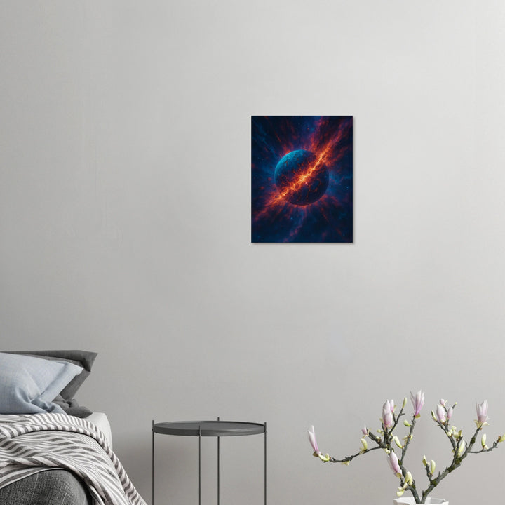 Zero Point - Leinwand - Simpls space print - Print Material
