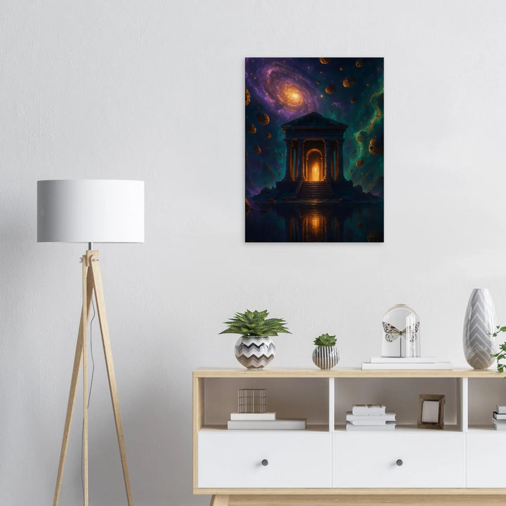 Deep Horizon – Das Tor zu deiner inneren Galaxie - Simpls space print-Print Material