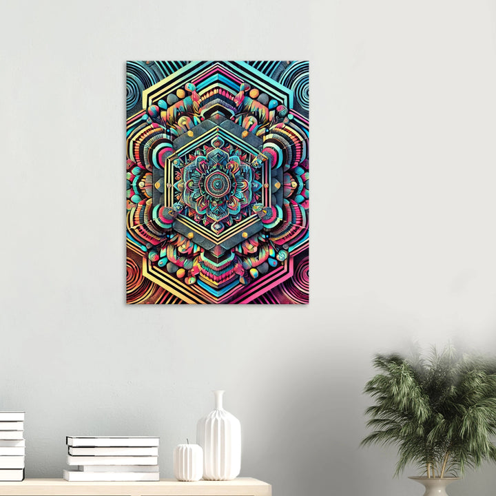 Hexagon - Simpls space print - Print Material