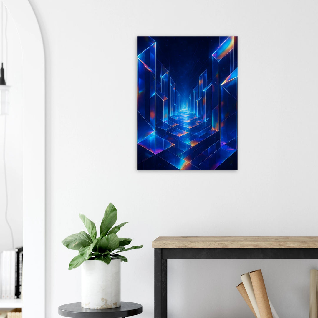 Prism Pathway - Simpls space print - Print Material