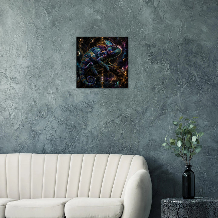 Prism Sovereign – Wo Farbe zur Krone der Wildnis wird - Simpls space print-Print Material
