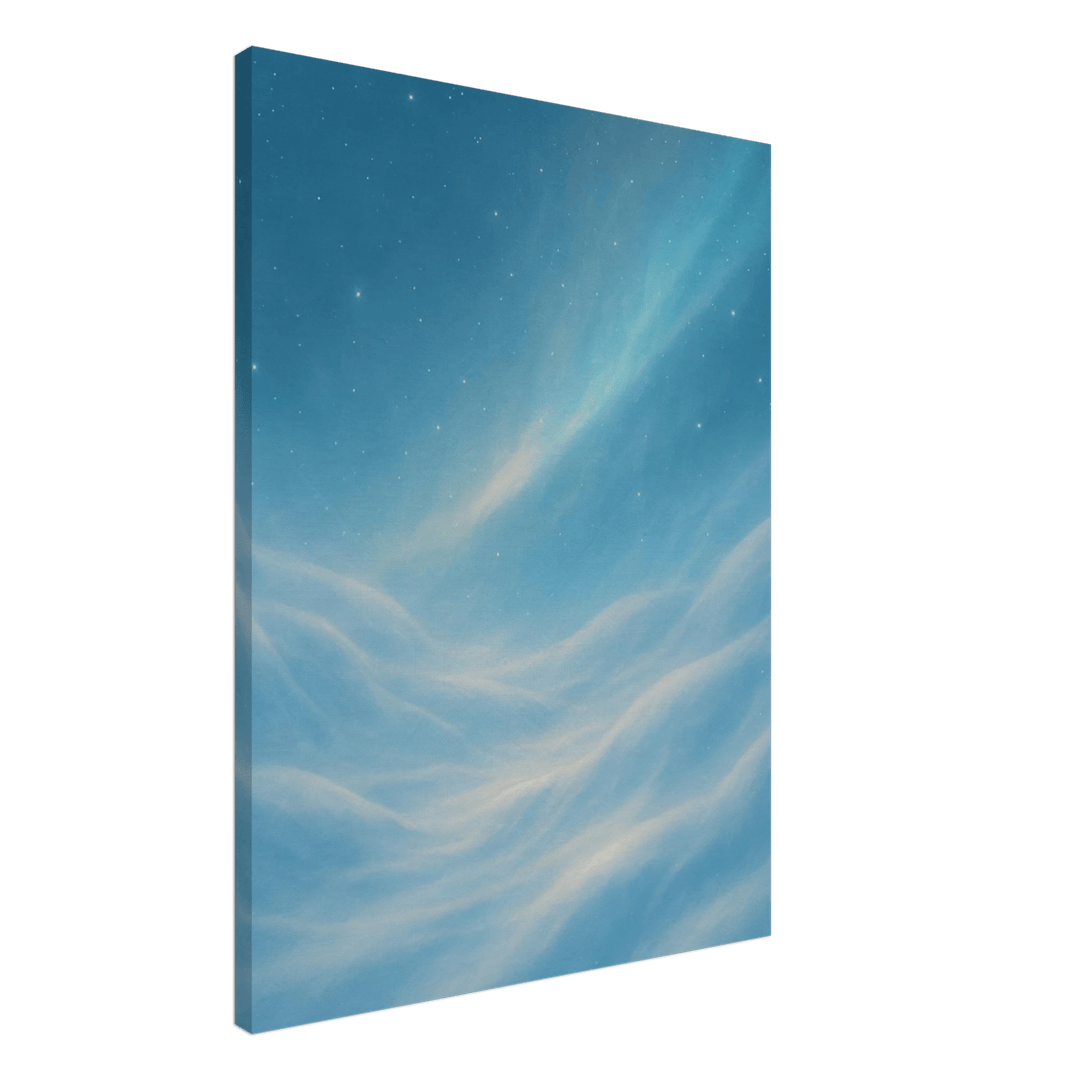 Snowdrift Silence - Simpls space print - Print Material