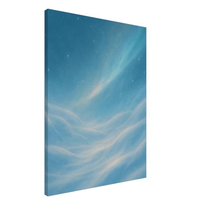 Snowdrift Silence - Simpls space print - Print Material