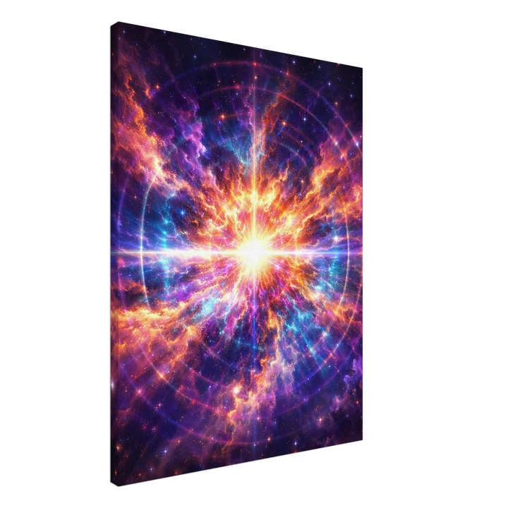 Nova Pulse – Energiegeladene Moderne für stilvolle Wohnräume - Simpls space print - Print Material