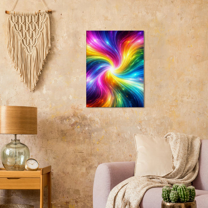 Sonic Saturation – Wo Farbe zu Bewegung wird - Simpls space print - Print Material