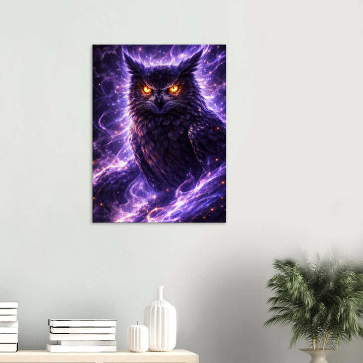 Nocturnal Flame – Das lodernde Licht der Nacht - Simpls space print-Print Material