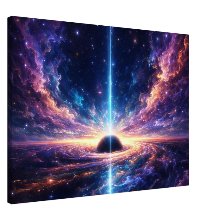 Voidlight Horizon – Der Übergang zwischen Leere und Licht - Simpls space print - Print Material