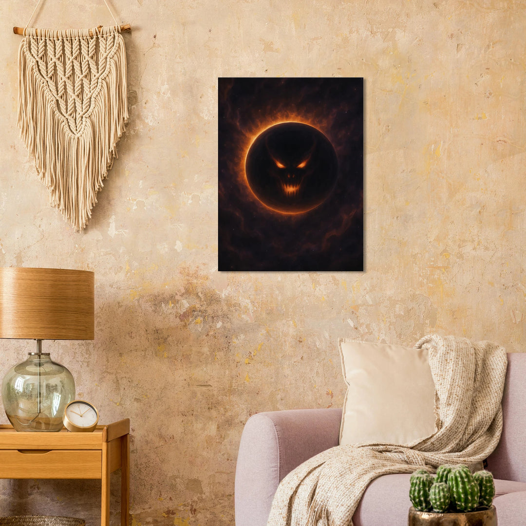 Phantom Eclipse - Halloween - Simpls space print - Print Material