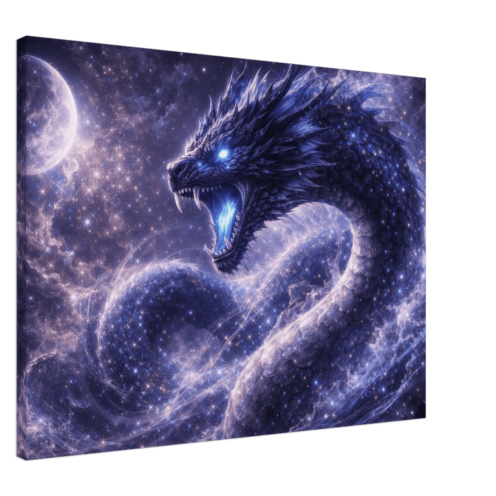 Cosmic Tide Serpent – Der uralte Atem des Universums - Simpls space print - Print Material