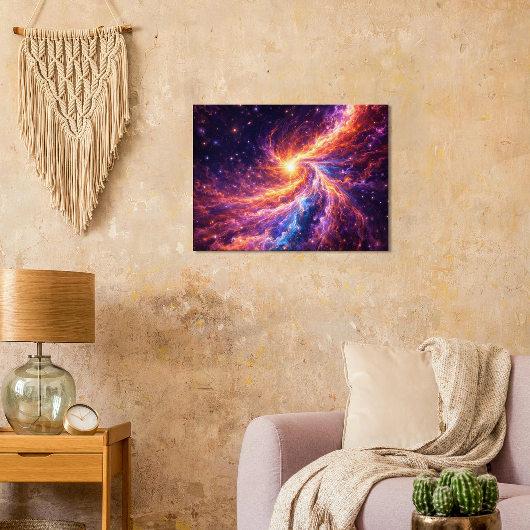 Plasma Veil – Der Schleier aus Energie und Erwachen - Simpls space print - Print Material