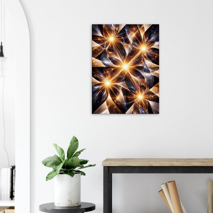 Kaleido Form – Das Licht deiner innersten Muster - Simpls space print-Print Material