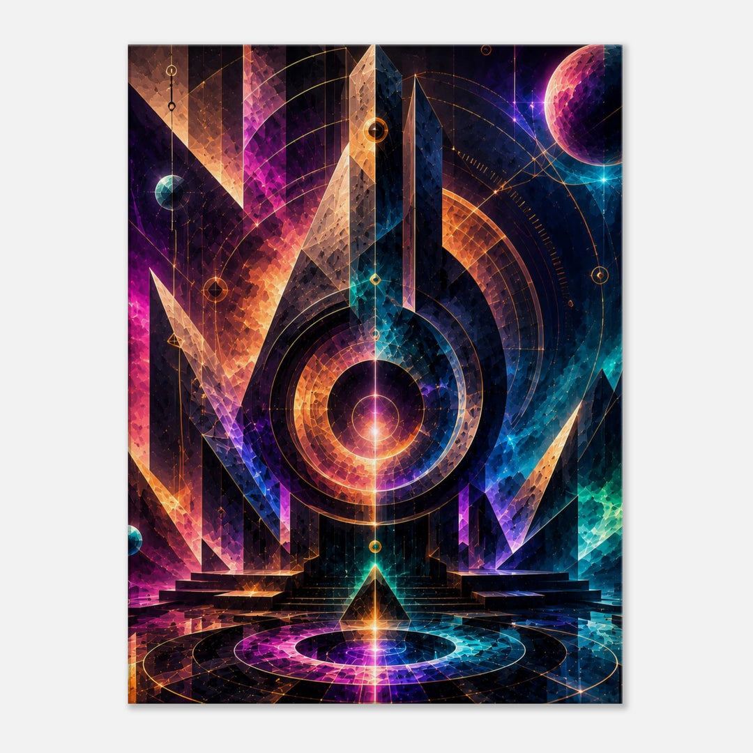 Obelyra – Wo Gegensätze ins Gleichgewicht finden - Simpls space print-Print Material