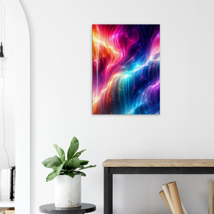 Emotive Overflow – Wenn Gefühle zu Licht werden - Simpls space print-Print Material