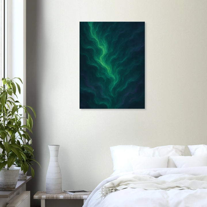 Silent Pulse – Das flüsternde Herz des Universums - Simpls space print-Print Material