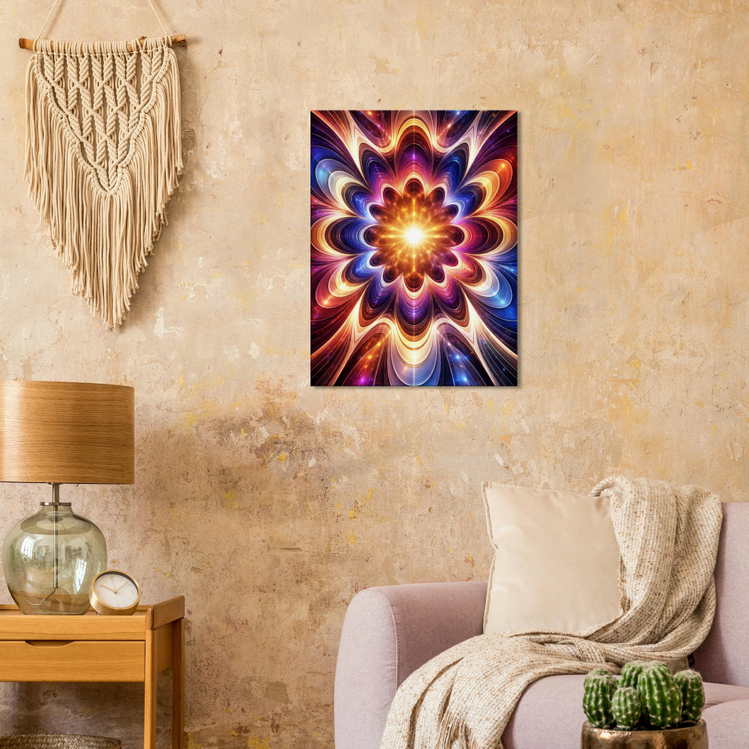 Sacred Pulse – Der Herzschlag des Universums - Simpls space print-Print Material