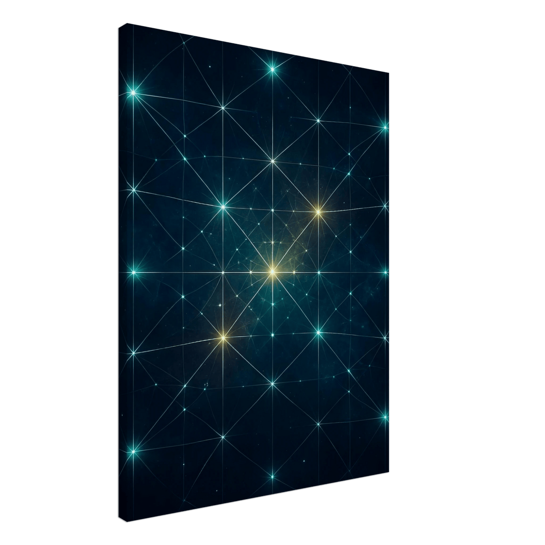 Stellar Lattice - Simpls space print - Print Material