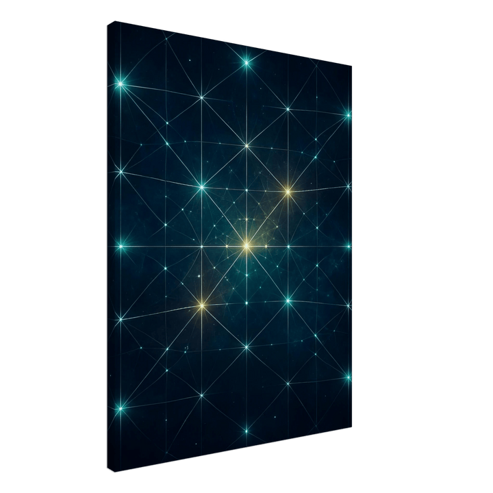Stellar Lattice - Simpls space print - Print Material