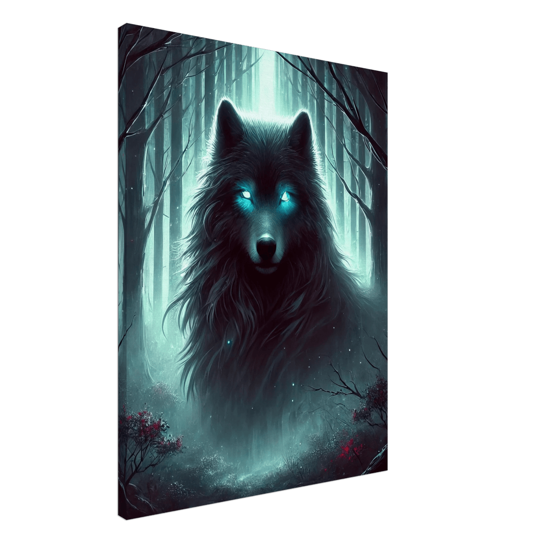 Foggy - Wolf - Simpls space print - Print Material