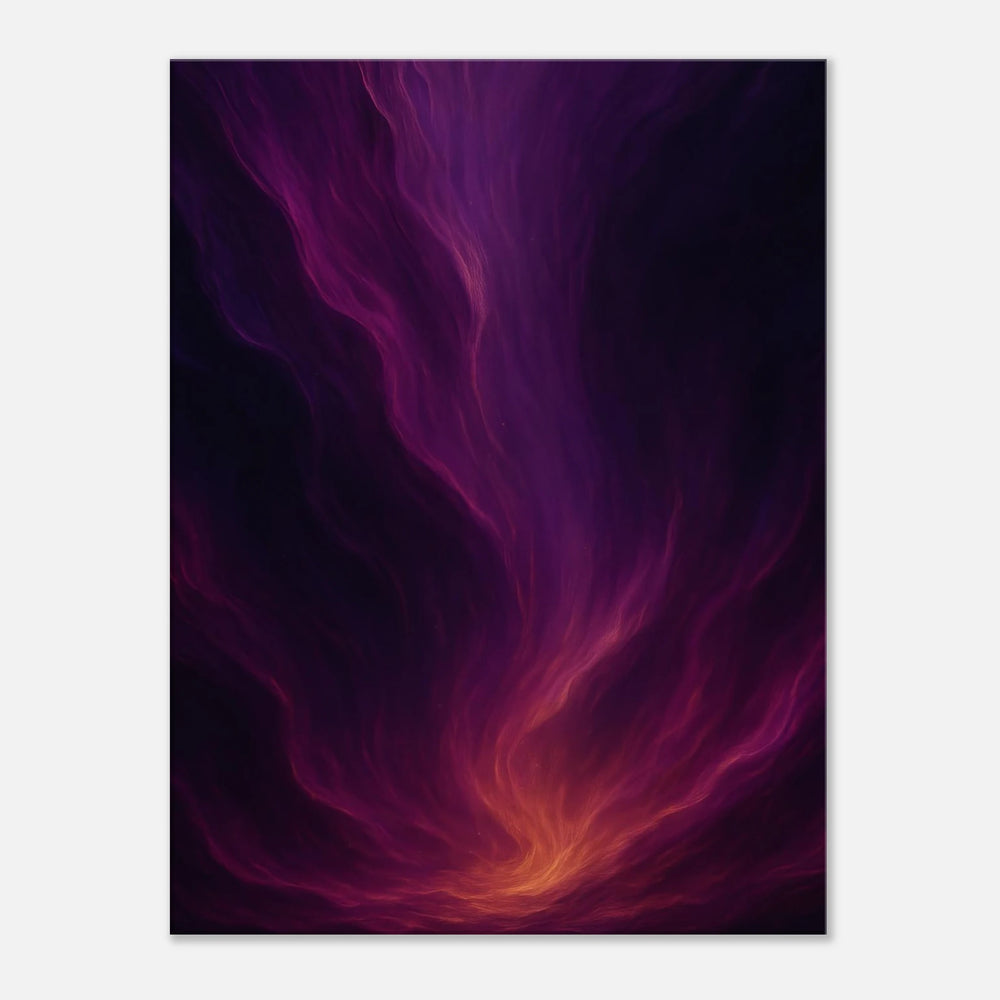 Velvet Cascade – Das Flüstern der kosmischen Ströme - Simpls space print - Print Material