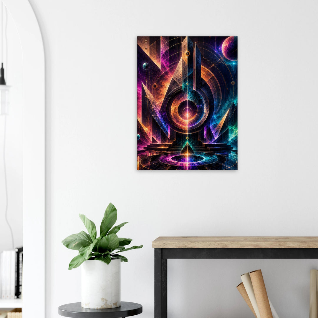 Obelyra – Wo Gegensätze ins Gleichgewicht finden - Simpls space print-Print Material