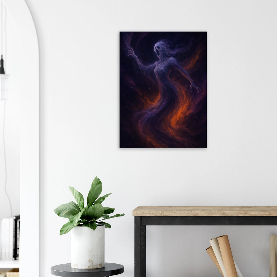 Cosmic Banshee- Halloween - Simpls space print-Print Material